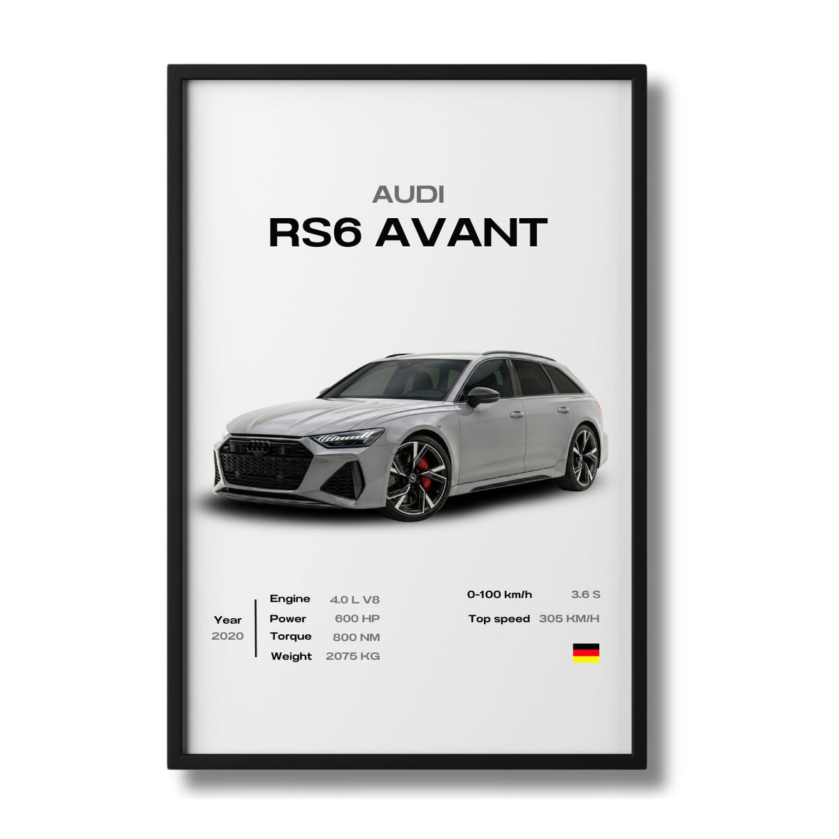 Audi - RS6 Avant Gray