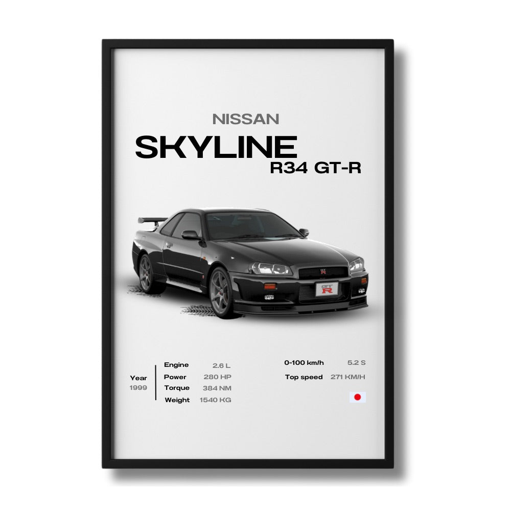 Nissan - Skyline R34 Gt-R