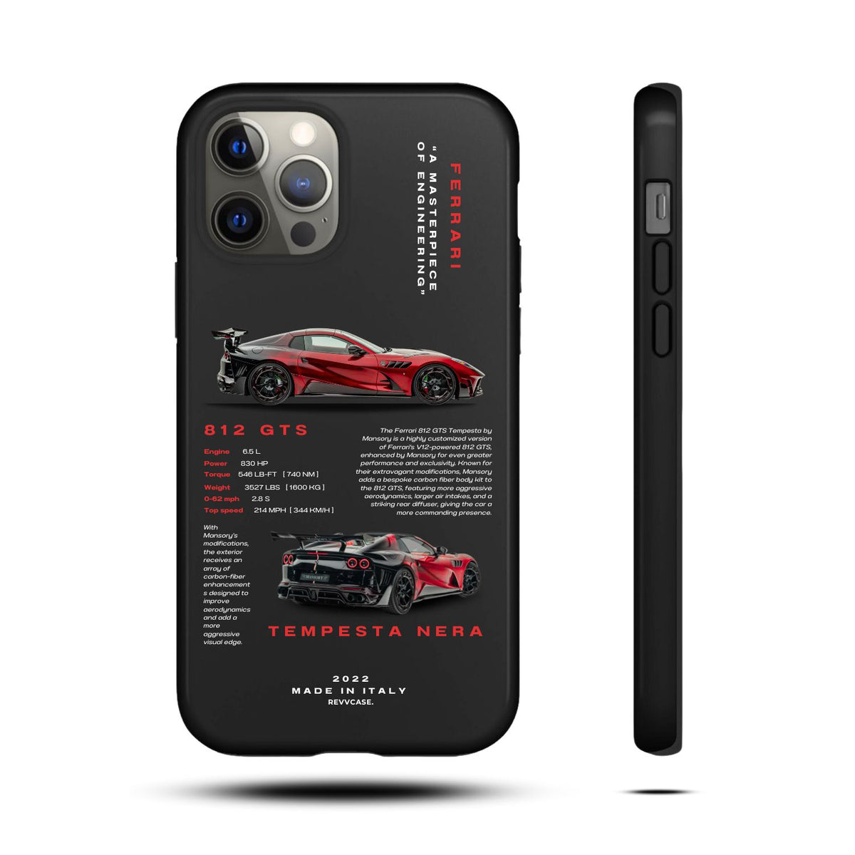 Ferrari 812 GTS - Coque