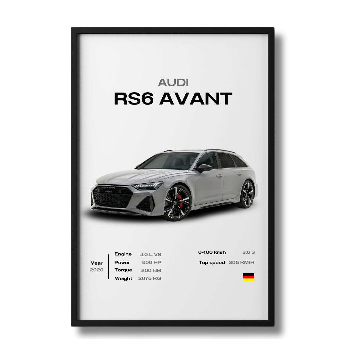 Audi - RS6 Avant Gray