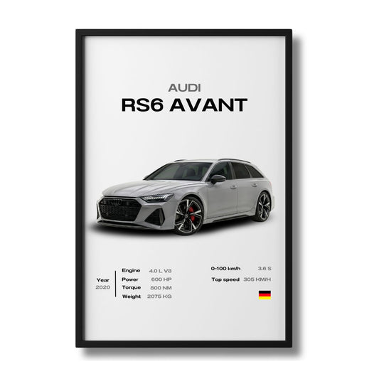 Audi - RS6 Avant Gray