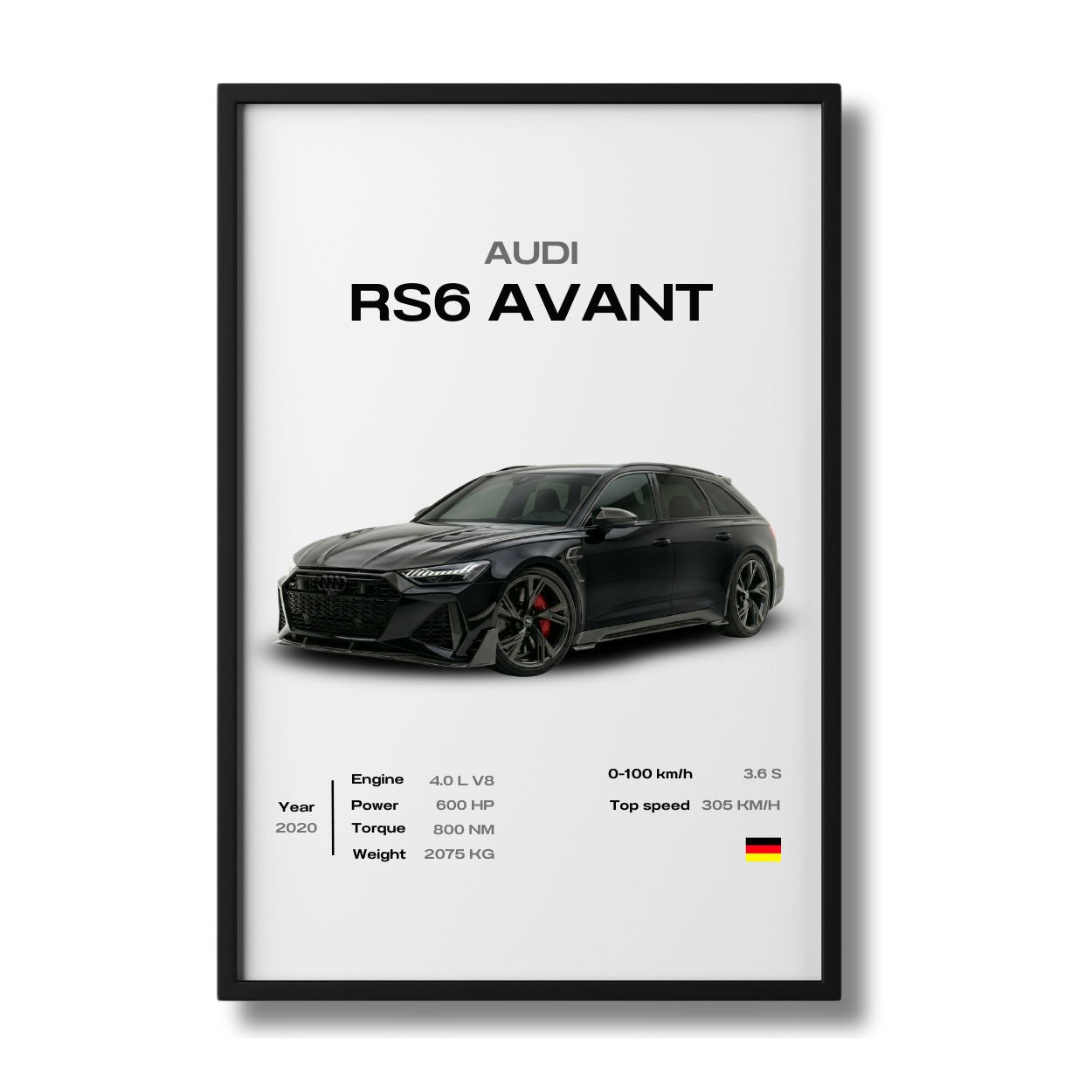 Audi - RS6 Avant Black