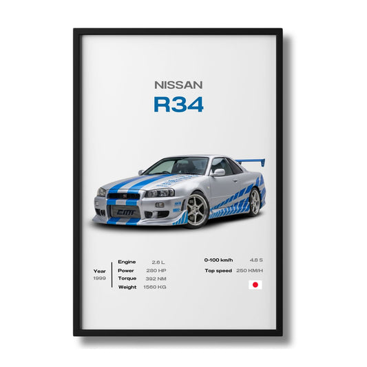 Nissan - GT-R R34