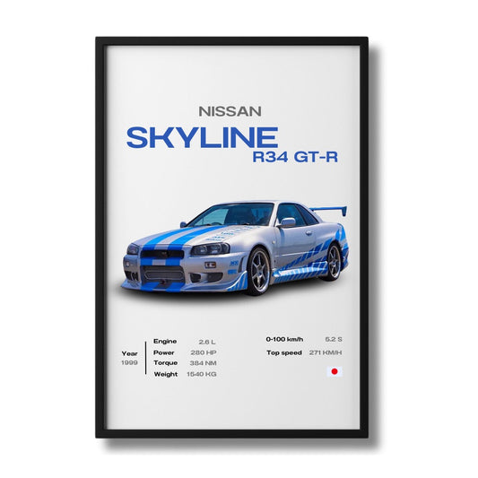 Nissan - Skyline R34 Gt-R