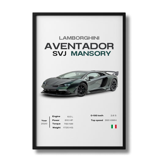 Lamborghini - Aventador SVJ Mansory