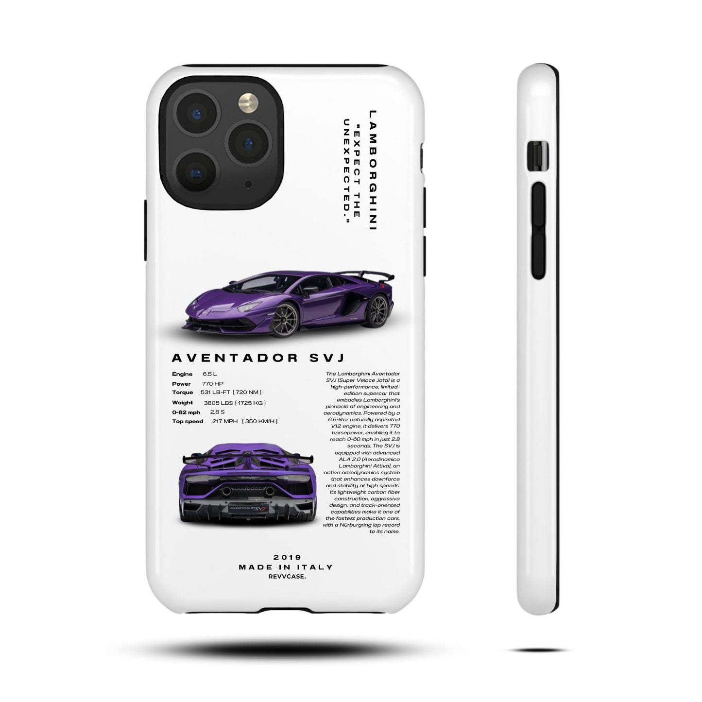 Lambo SVJ – Coque