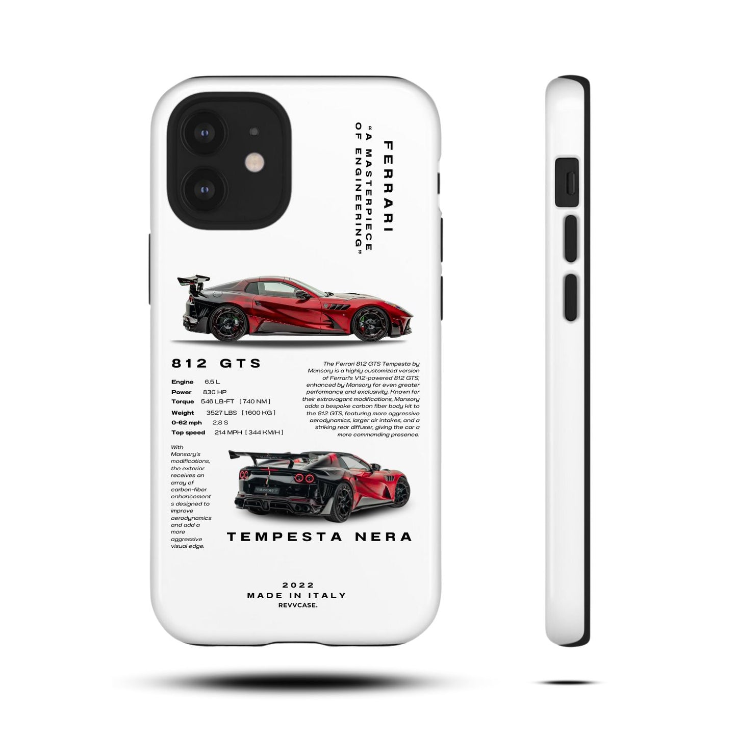 Ferrari 812 GTS - Coque