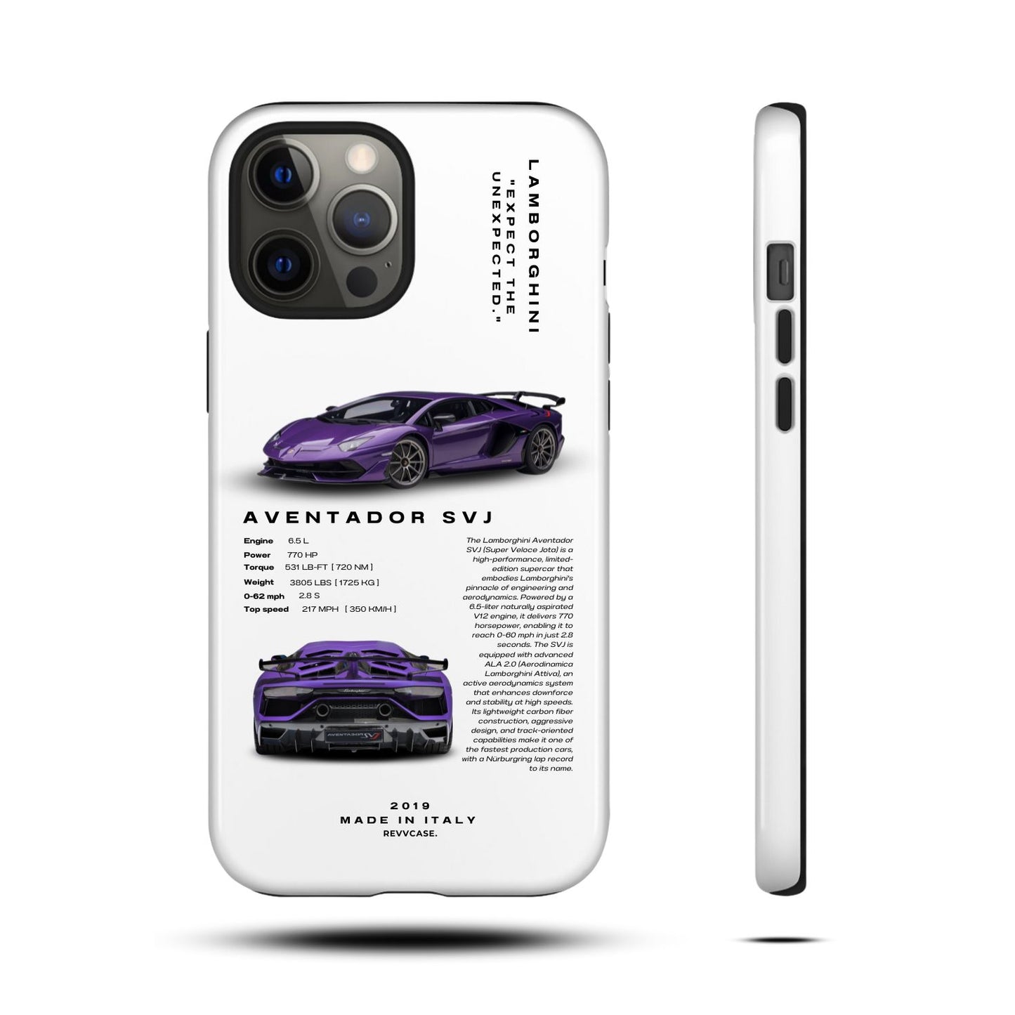 Lambo SVJ – Coque