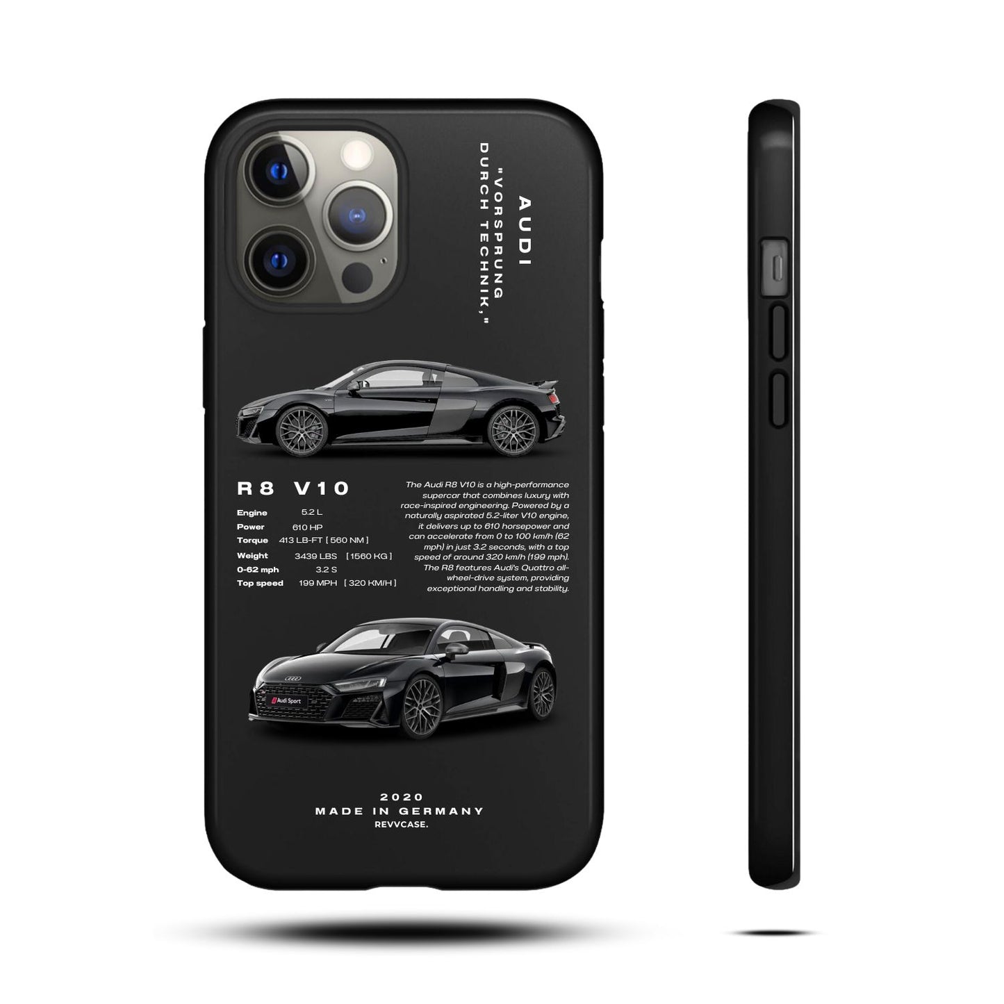 Audi R8 V10 - Coque