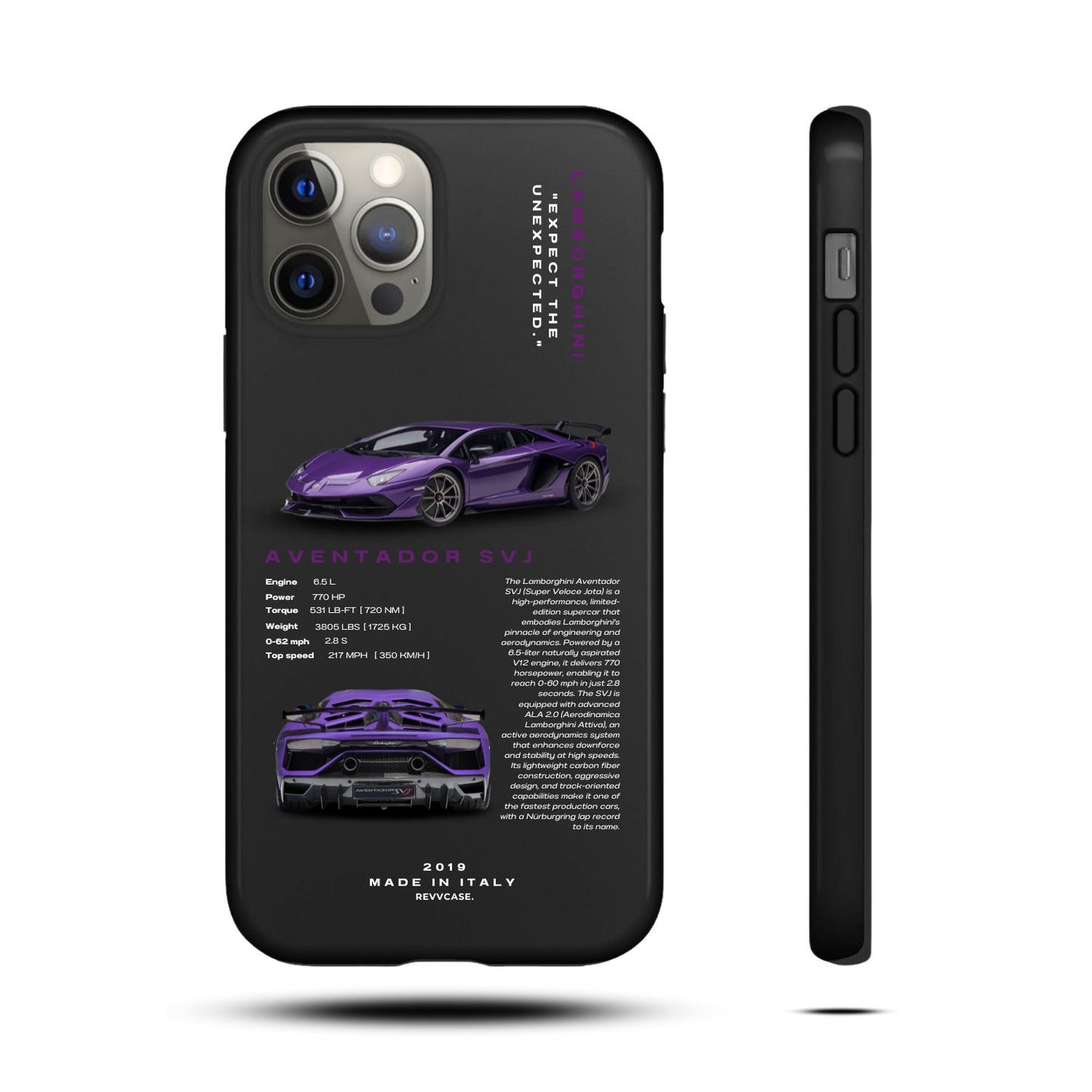 Lambo SVJ – Coque