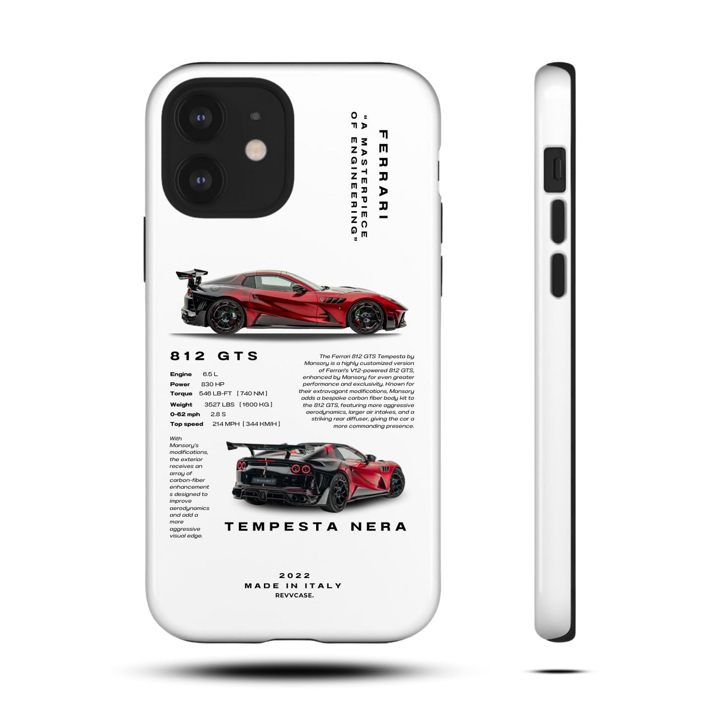 Ferrari 812 GTS - Coque