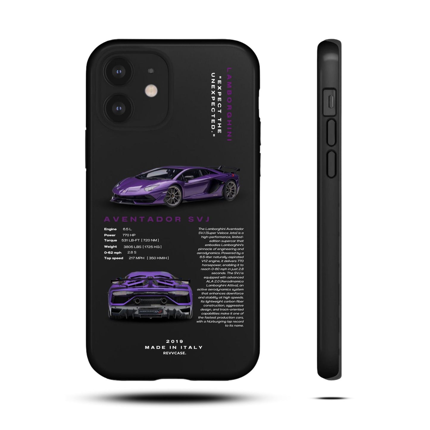 Lambo SVJ – Coque