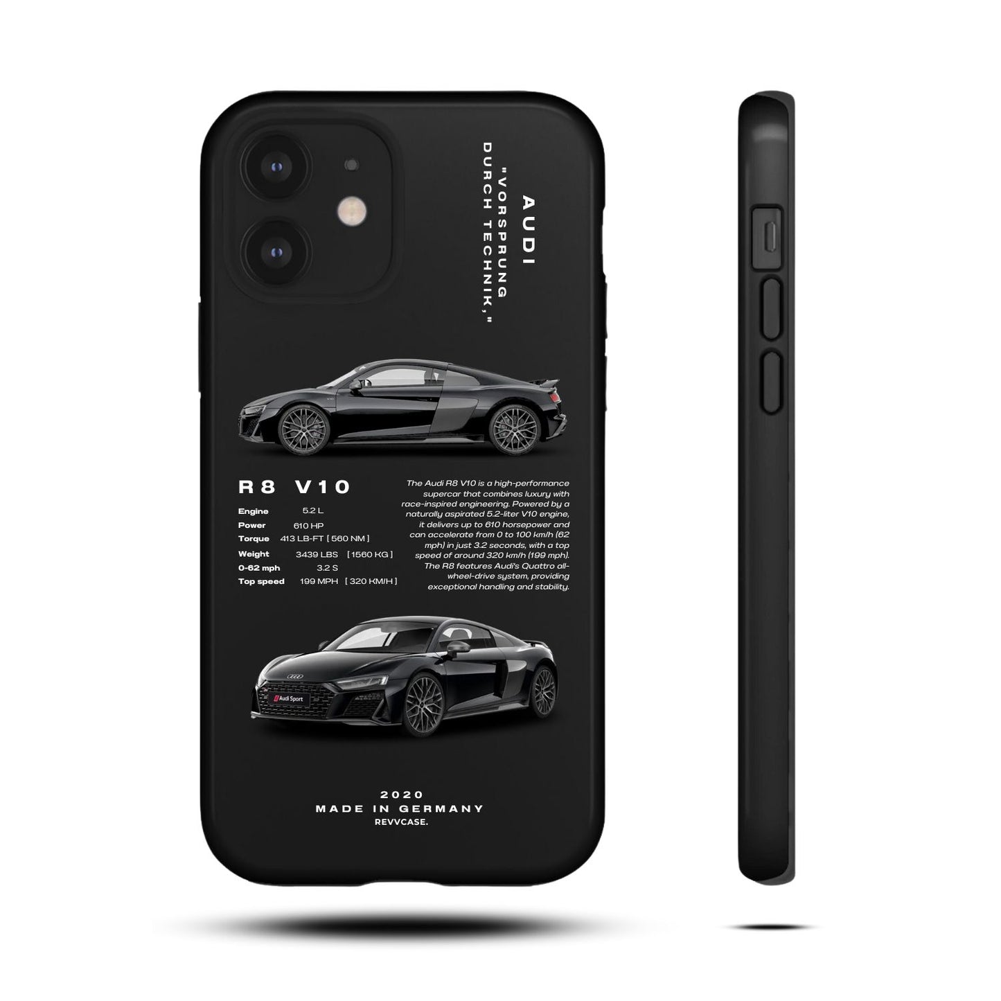 Audi R8 V10 - Coque