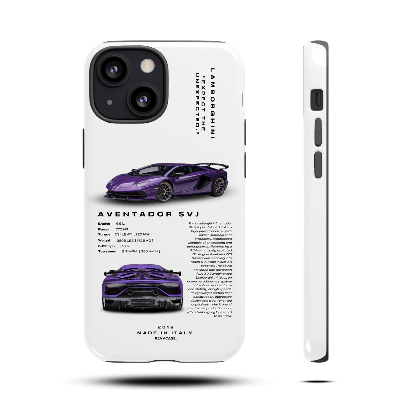 Lambo SVJ – Coque