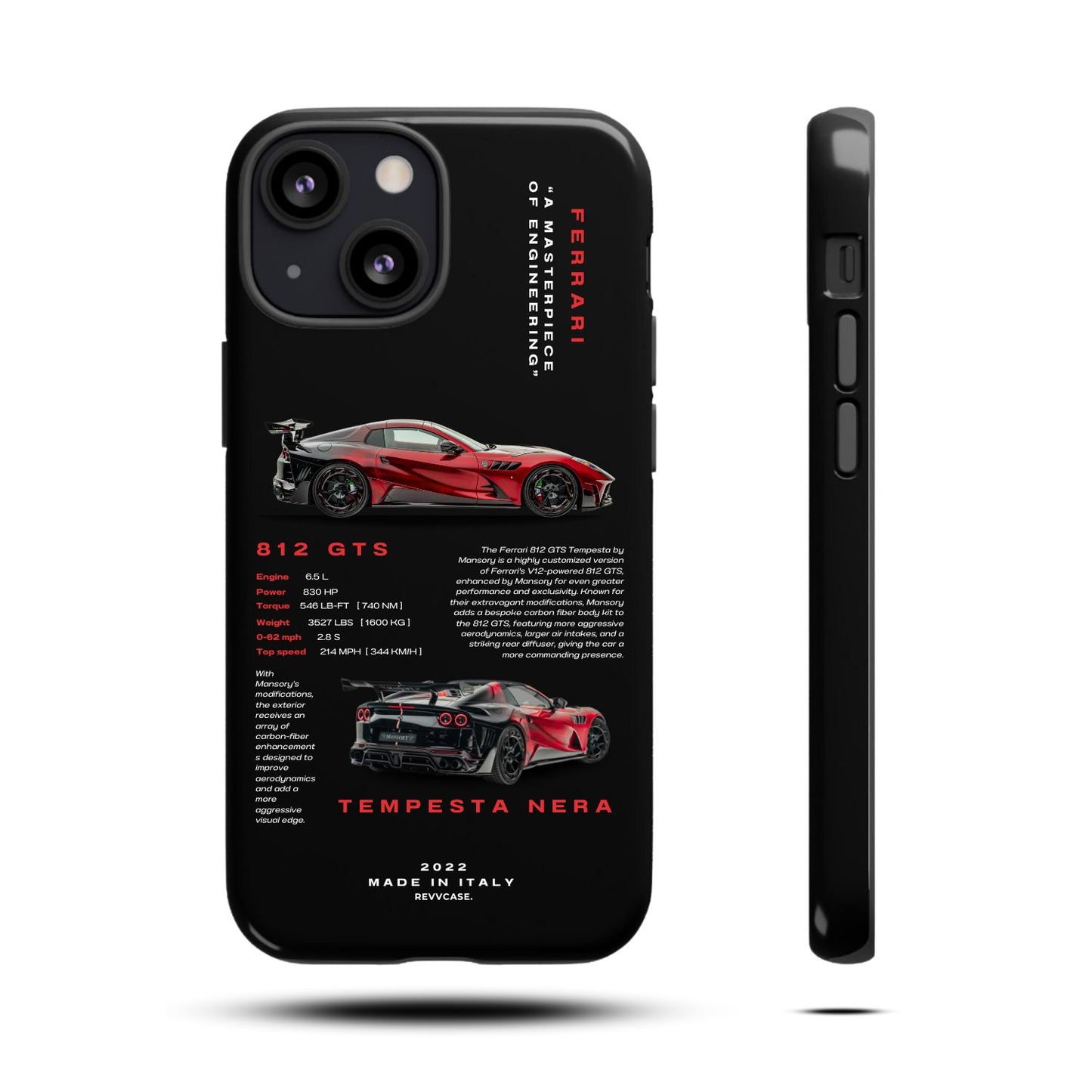 Ferrari 812 GTS - Coque