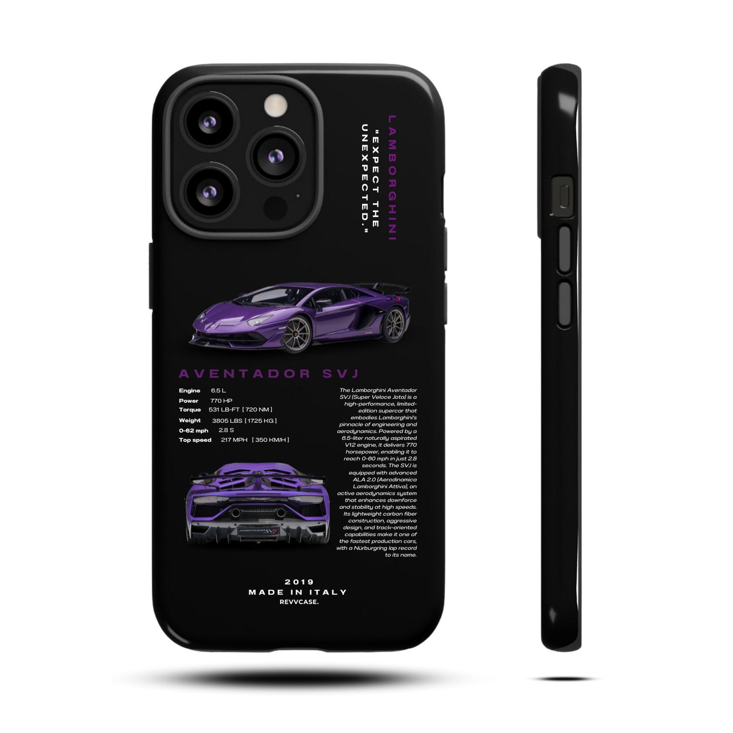 Lambo SVJ – Coque