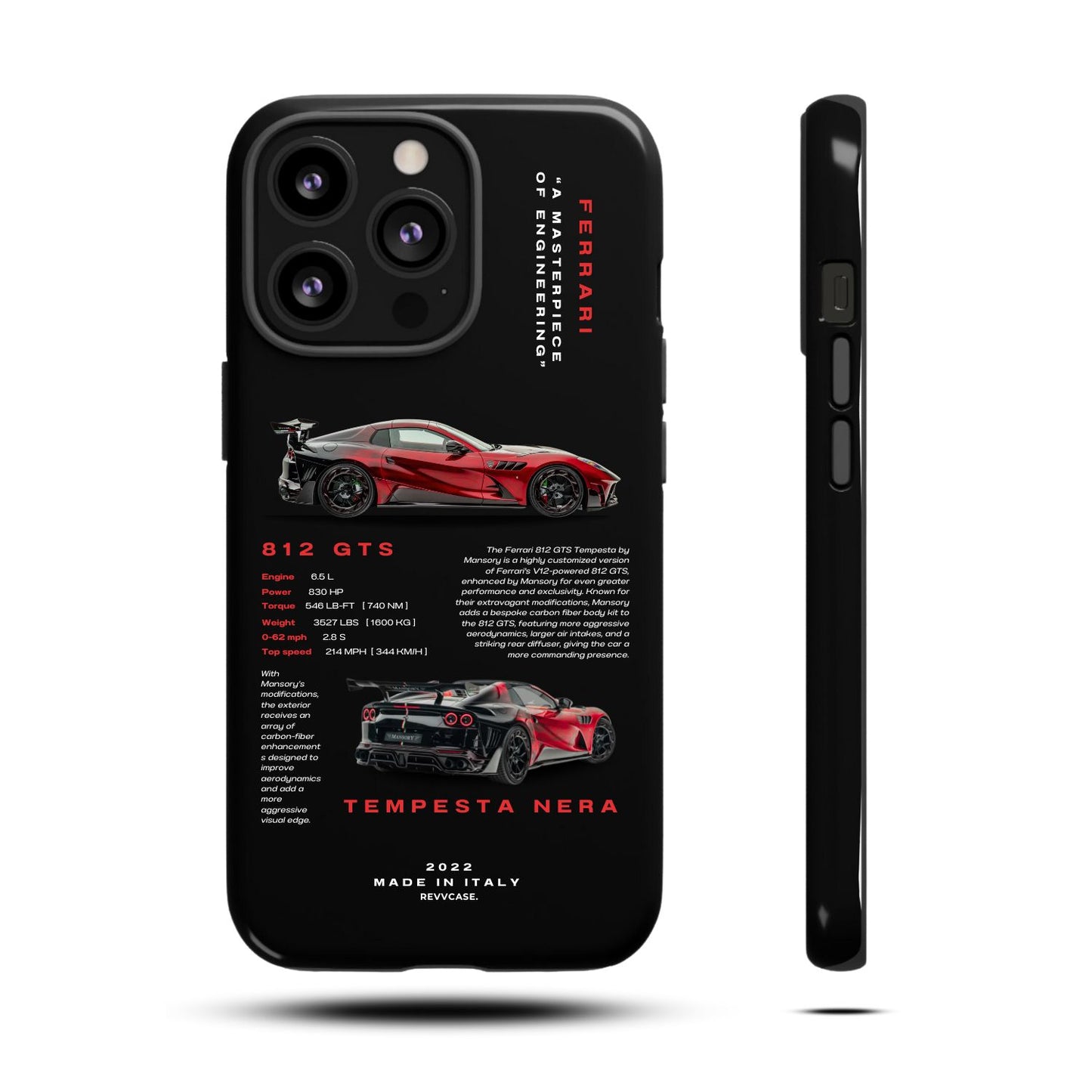 Ferrari 812 GTS - Coque