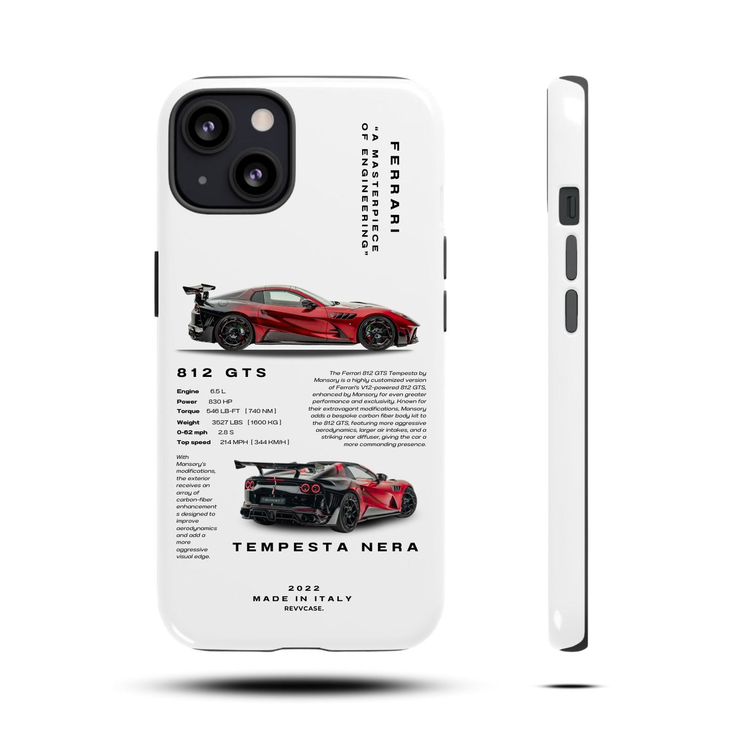 Ferrari 812 GTS - Coque