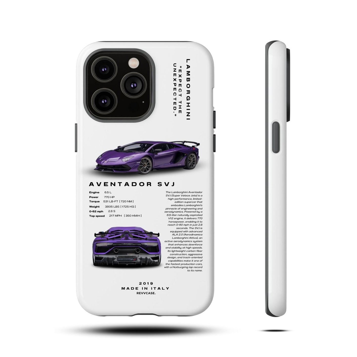 Lambo SVJ – Coque