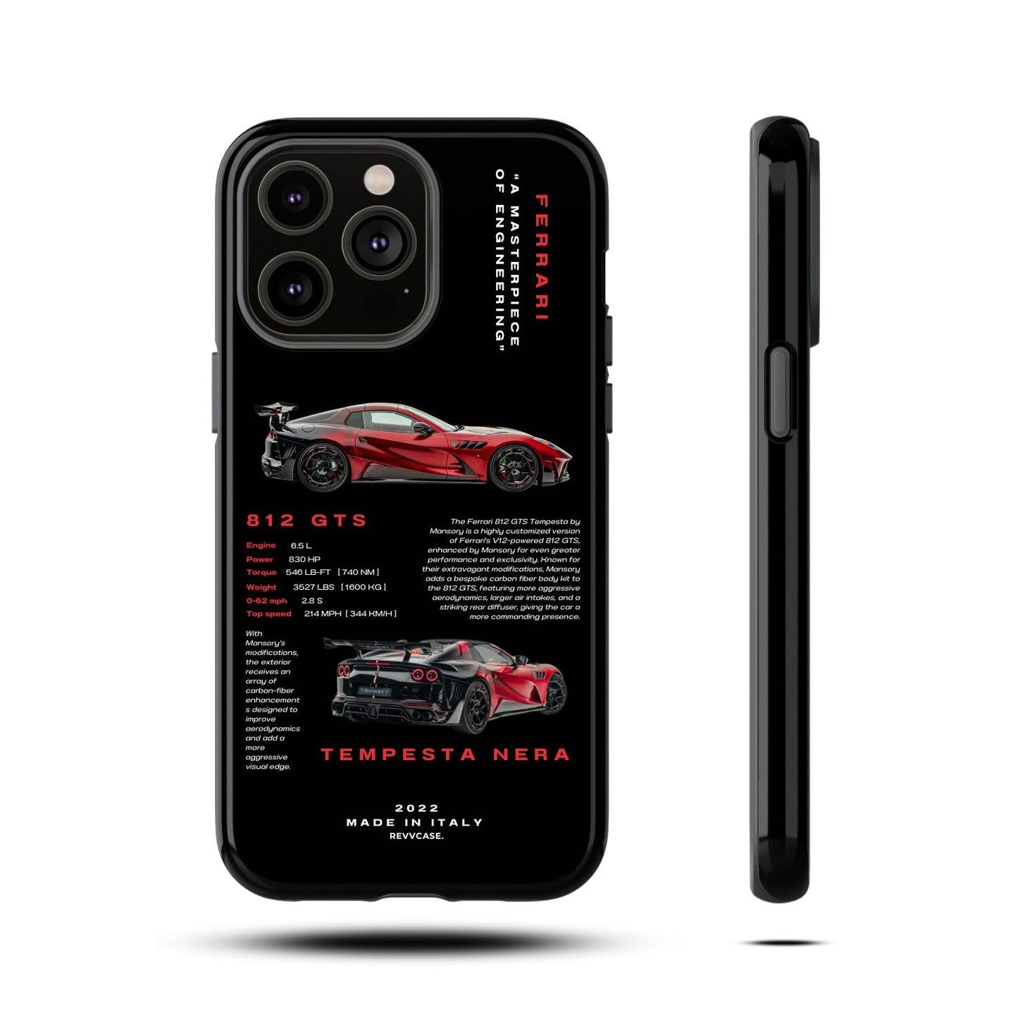 Ferrari 812 GTS - Coque