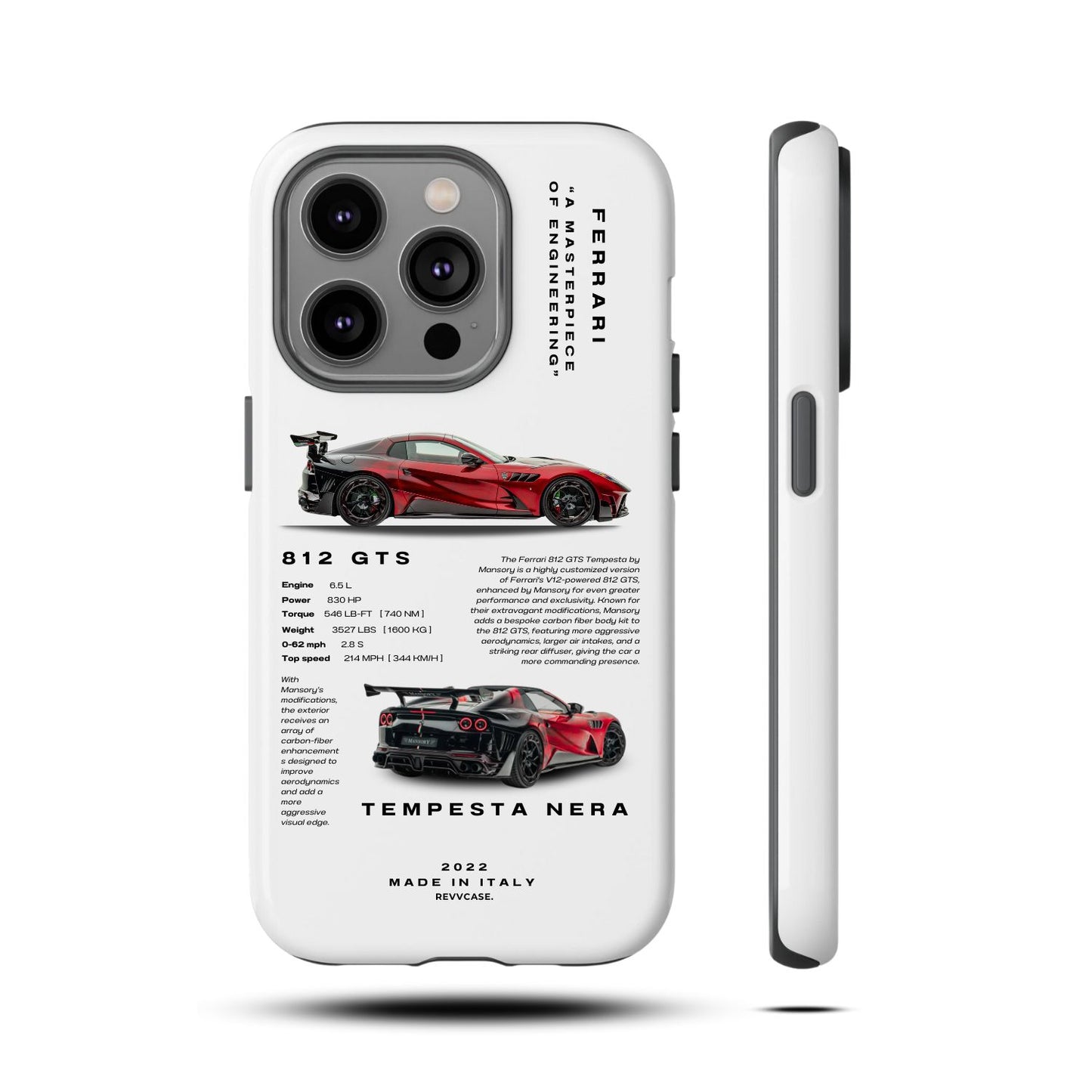 Ferrari 812 GTS - Coque