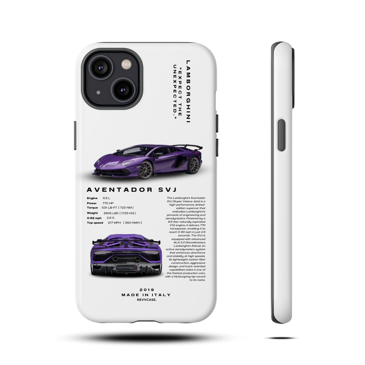 Lambo SVJ – Coque