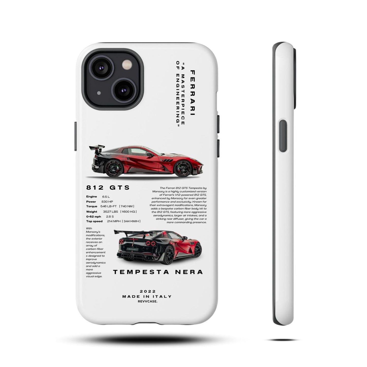 Ferrari 812 GTS - Coque