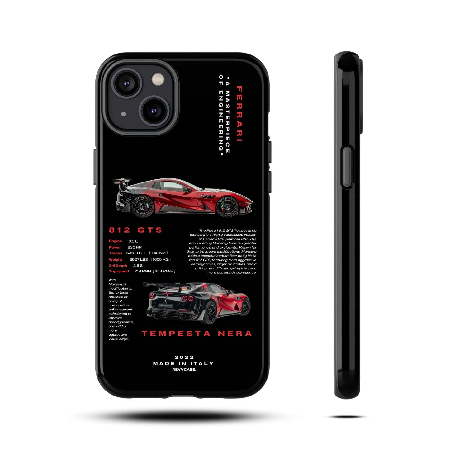 Ferrari 812 GTS - Coque