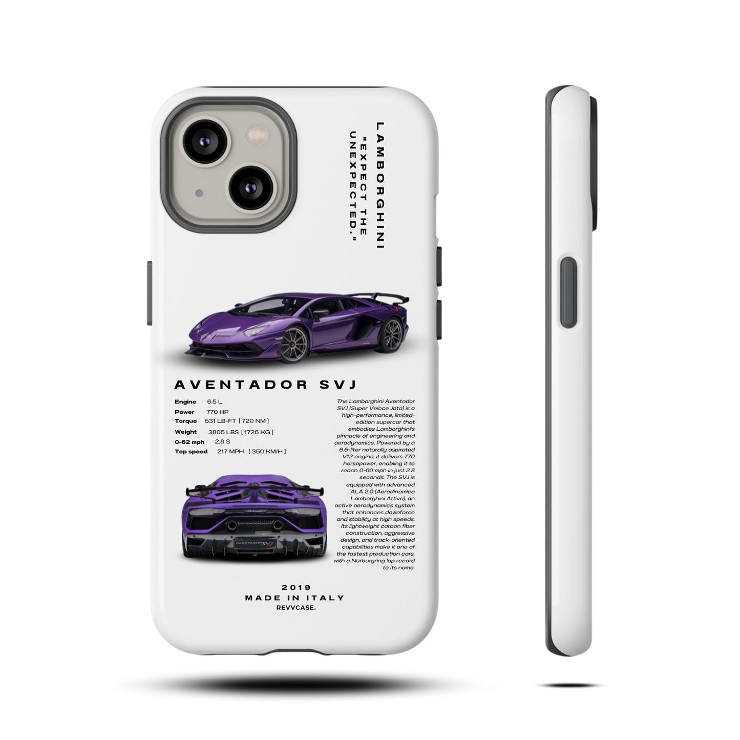 Lambo SVJ – Coque