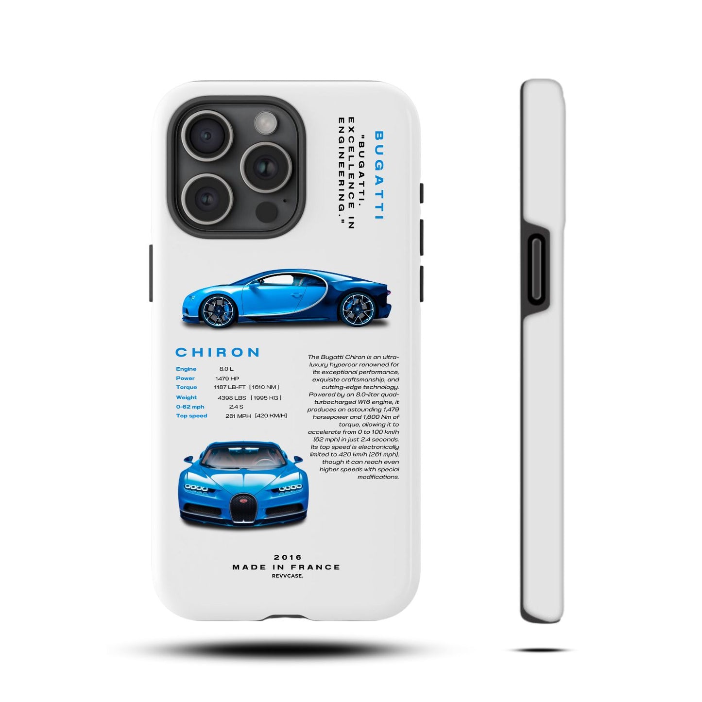 Bugatti Chiron - Tough case