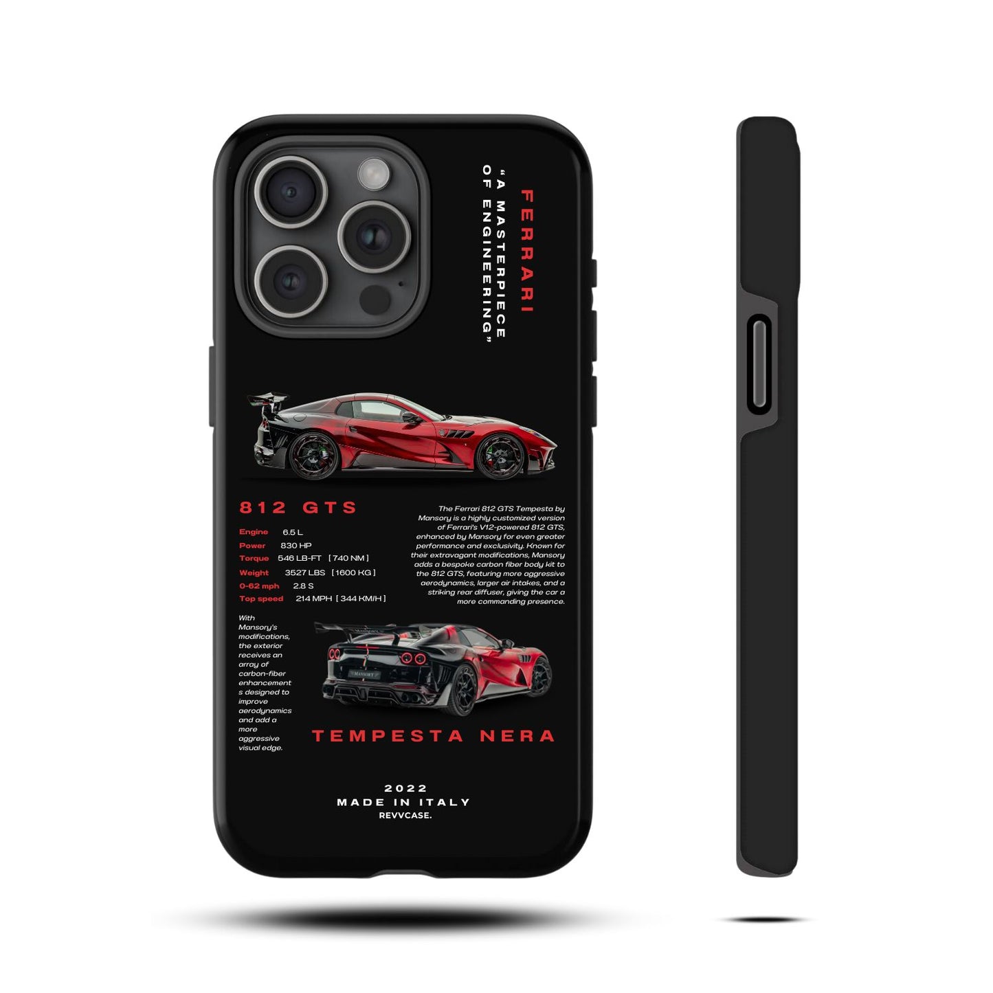 Ferrari 812 GTS - Coque