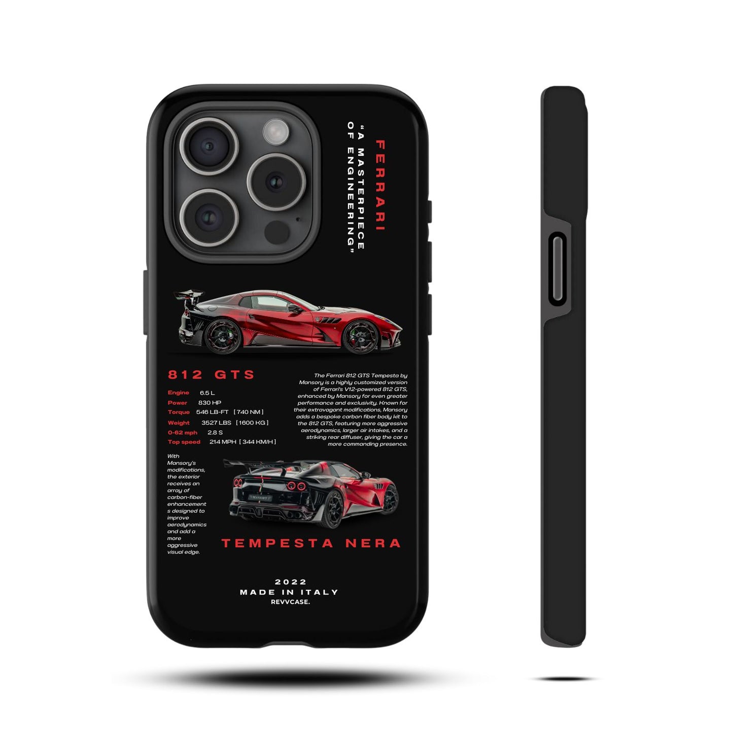 Ferrari 812 GTS - Coque