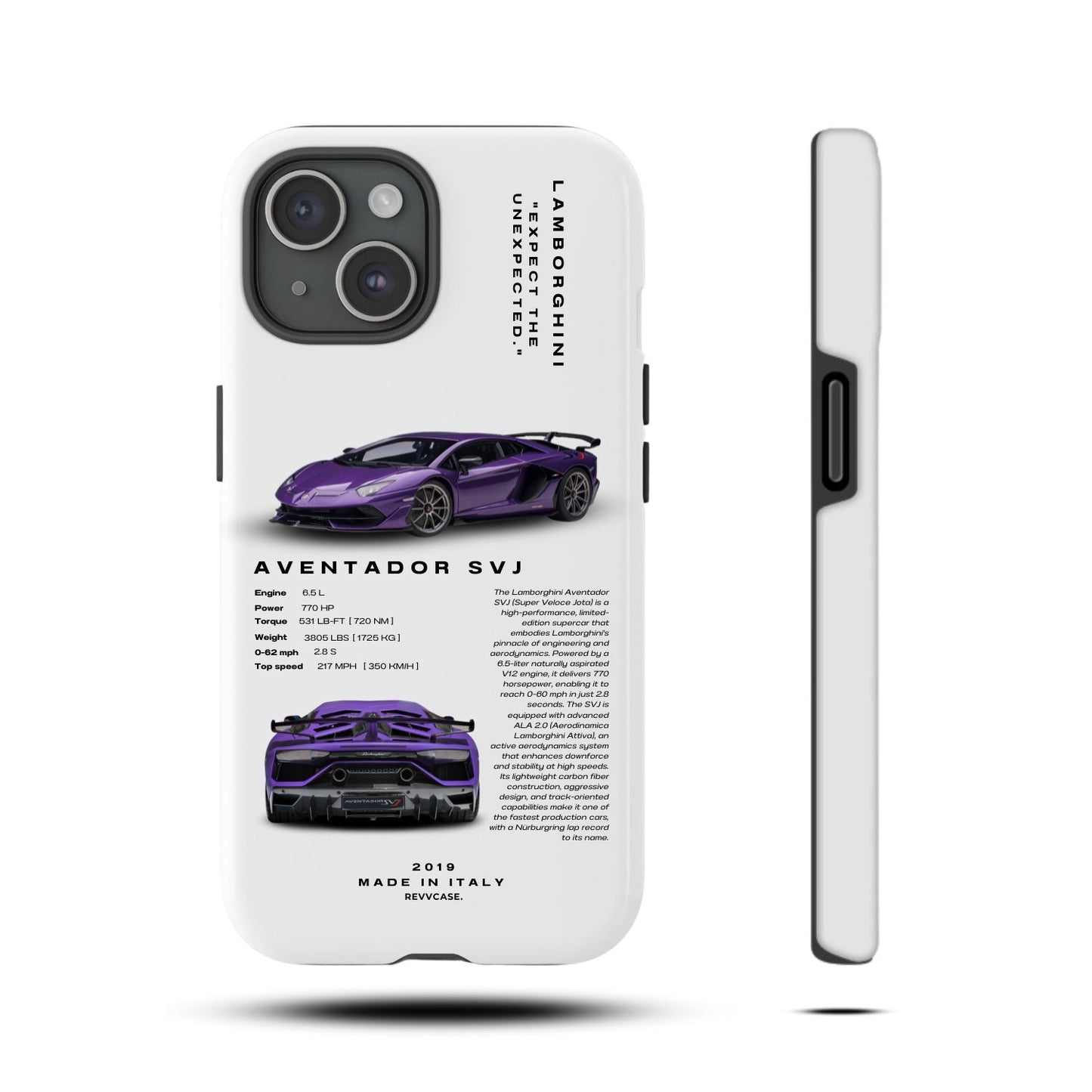 Lambo SVJ – Coque