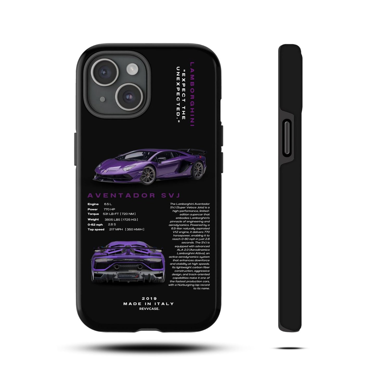 Lambo SVJ – Coque