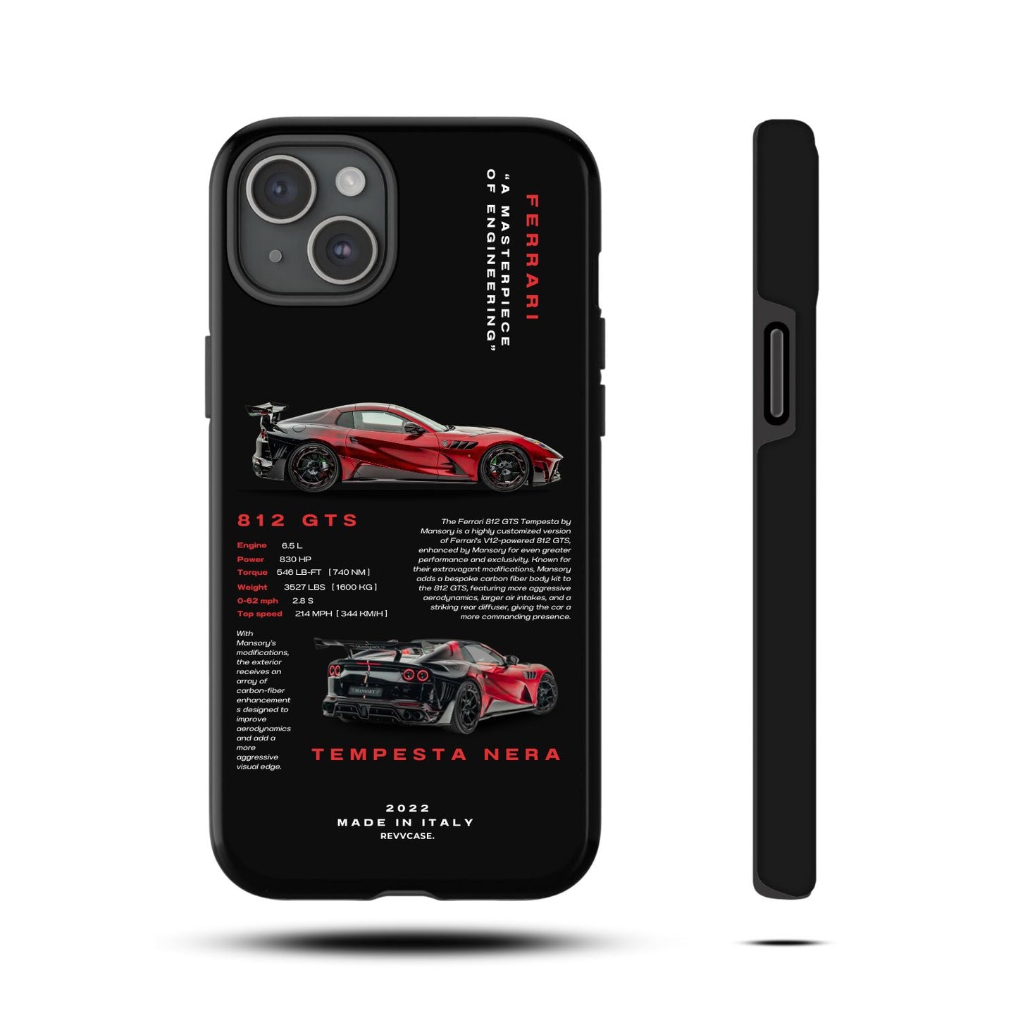 Ferrari 812 GTS - Coque