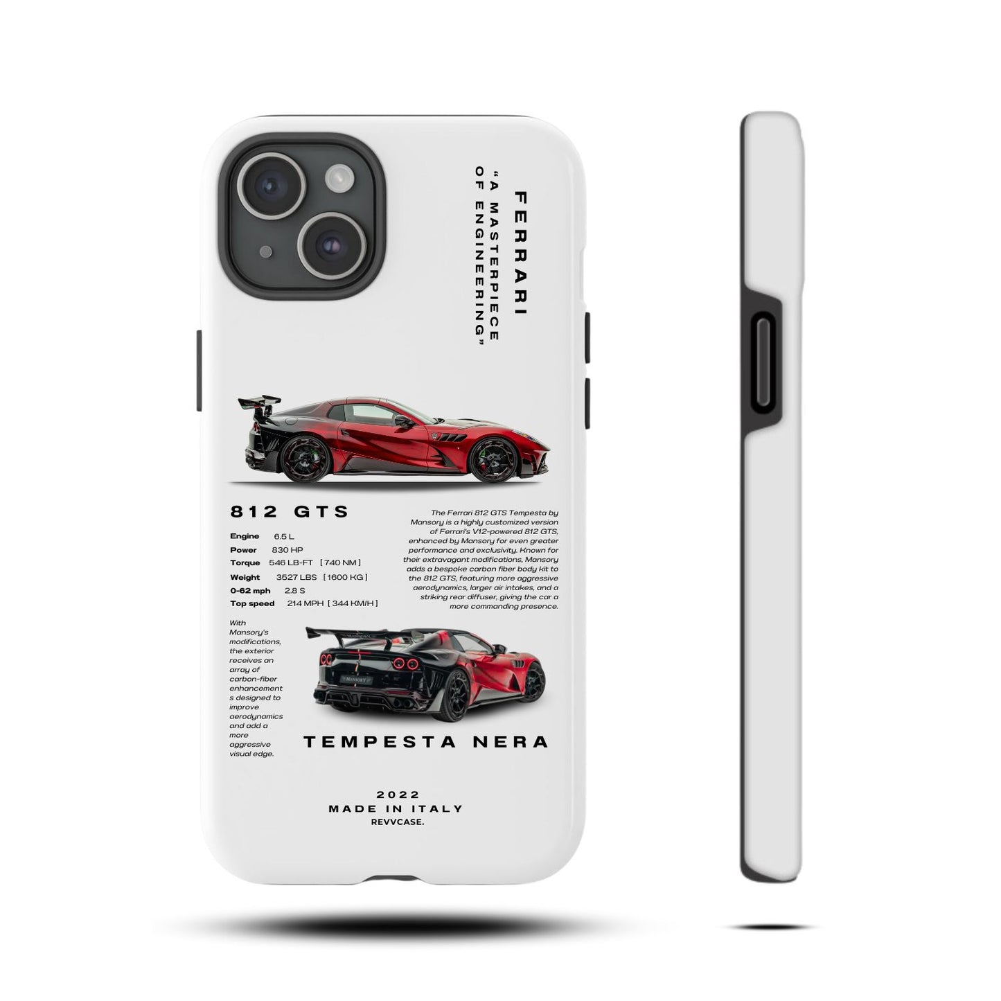 Ferrari 812 GTS - Coque