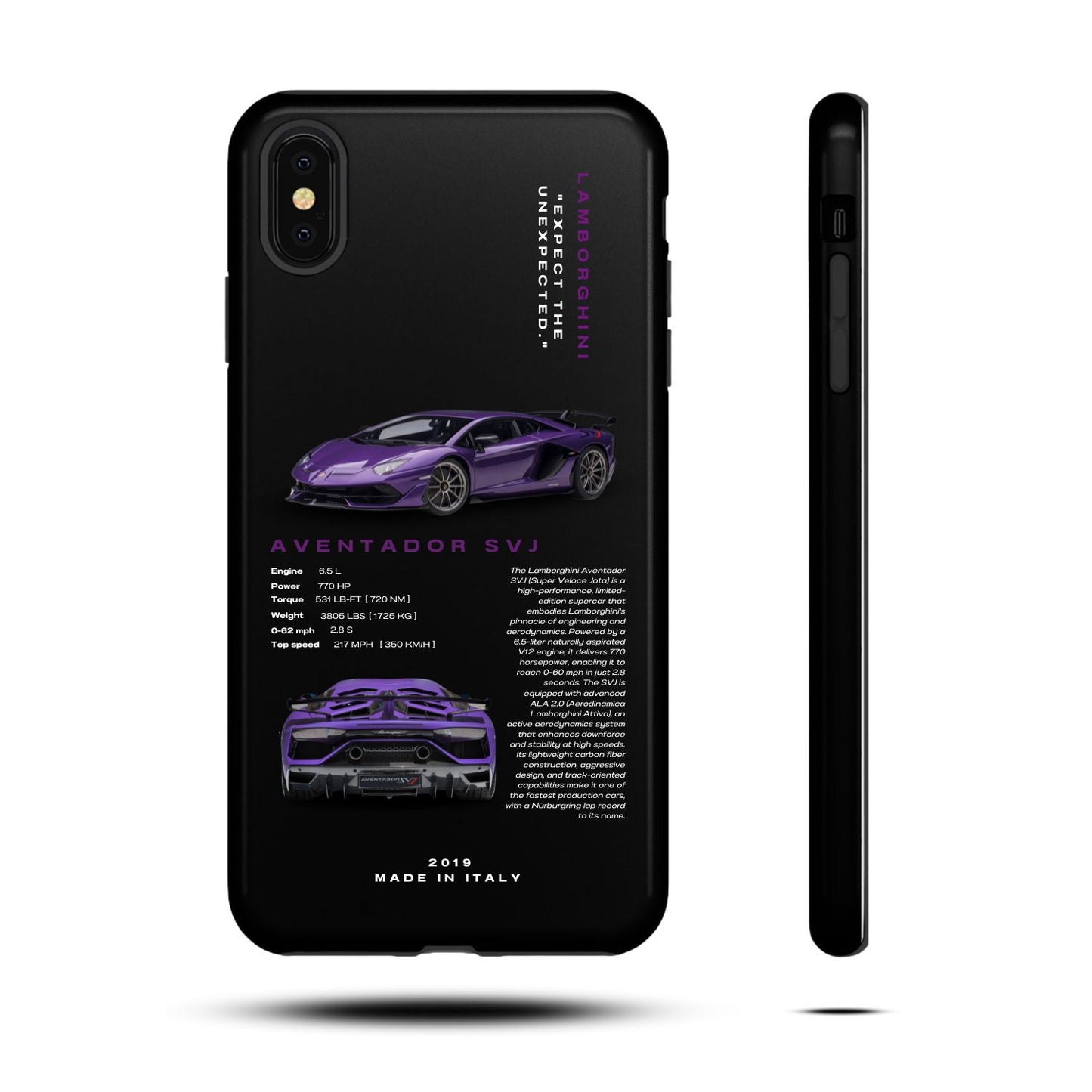 Lambo SVJ – Coque