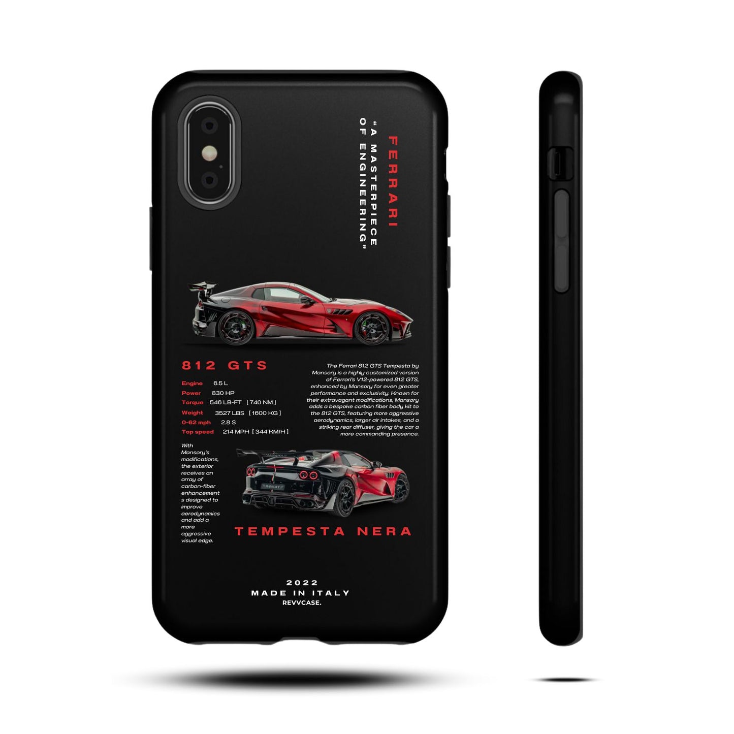 Ferrari 812 GTS - Coque