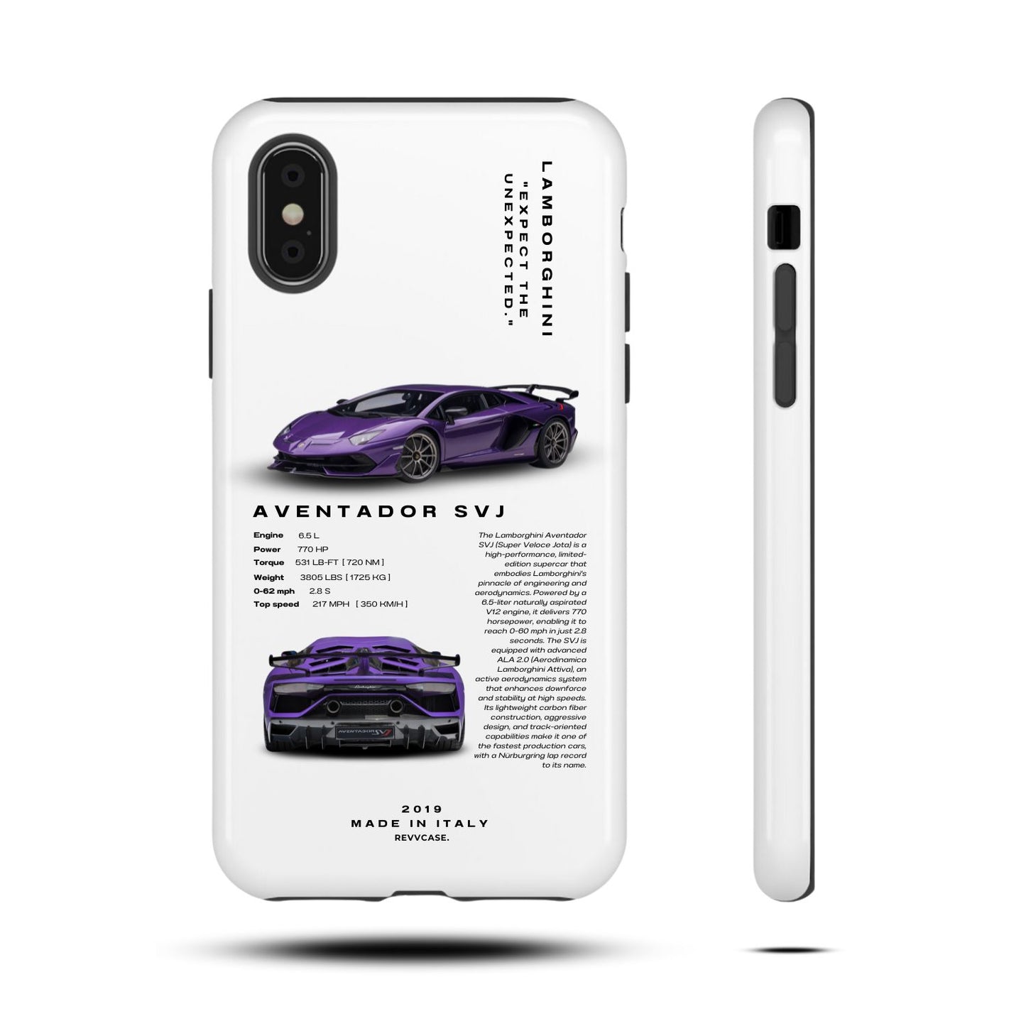 Lambo SVJ – Coque