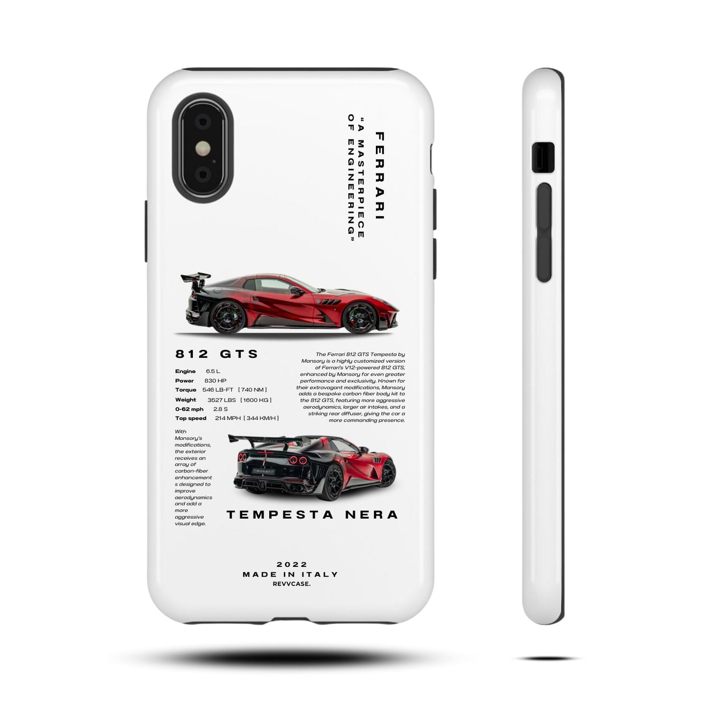 Ferrari 812 GTS - Coque