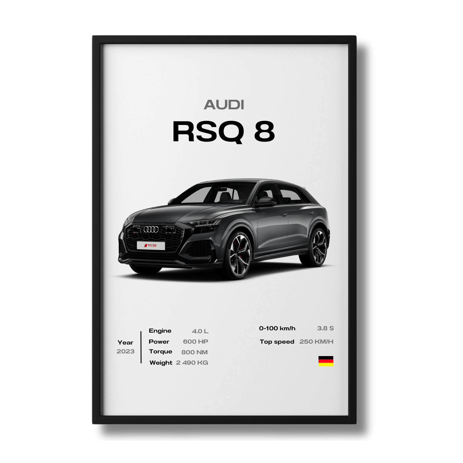 Audi - RSQ8 – WallPoster